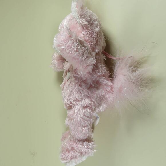 Build-A-Bear Pink Cat Plush Toy with Heart Charm - 8" Stuffed Animal - Picture 10 of 16